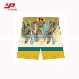 Custom Design Mens Sublimation Printing Factory Supply Elastic Surf Boardshorts Branded thumbnail-1