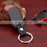 Custom Car Carbon Fiber Metal Keychain Wholesale thumbnail-3