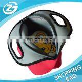 Neoprene Lunch Bag Cooler Bag In Different Colors Durable Shockproof Picnic Case Lunch Tote Bag thumbnail-6