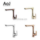 ORB Finish Beautiful Copper Deck Mounted Flexible Single Handle Health Faucet Brass Kitchen Faucet thumbnail-5