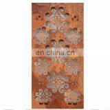 Rusted Metal Wall Panels Laser Cutting Corten Steel Screen thumbnail-3
