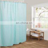 Fashion Design Logo Printed Waterproof Portable Custom Polyester Shower Curtain thumbnail-1