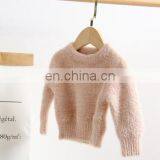 Solid Children's Winter Wear New Pullover Sweater 1-3-year-old Baby Warm Top Sweater thumbnail-5