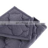 Dark Gray Sensory Weighted Blanket 15Ibs For Adult With Anxiety thumbnail-3