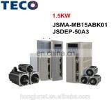 TECO 1.5KW ac Servomotor and Servo Drive JSMA-MB15ABK01 + JSDEP-50A3