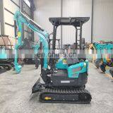 China Supply Towable Mini Excavator 1.8 Ton Hydraulic thumbnail-6