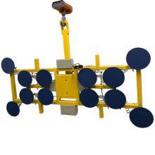 Zhengxinda 1200kg Electric Suction Cup Pneumatic Turnover Crane Vacuum Spreader Large Glass Suction Crane thumbnail-5