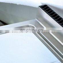 Stainless Steel Commercial Kitchen LPG Gas Griddle With Hard Chrome thumbnail-3