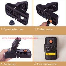 Plastic Rat Bait Station Rodent Control Snap Mouse Trap Killer thumbnail-5