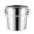 Wholesale Collapsible Insulation Beer Tin Silver Stainless Steel Hammer Stainless Steel Ice Bucket thumbnail-3