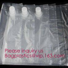 Compact Freezer Storage, Double Zipper Pouches, Reusable Food Pouches, Breastmilk Storage, Nozzle Drink Bag thumbnail-5