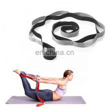 Yoga Stretching Strap Stretch Band With 12 Loops thumbnail-4