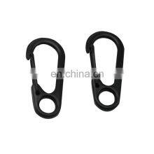 Wholesale Stainless Steel 304/316 Carabiner Quick Released Eye Split Keychain Snap Clip Hook 35MM Dog Leashes Bag Carabiner thumbnail-3