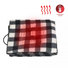 12V Vehicle Electric Blanket/ Car Use Electric Blanket/ Sport 12V Car Electric Blanket/ Fleece 12V Vehicle Electric Blanket/ Portable 12V Car Electric Blanket/ thumbnail-4
