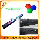 professional culb led washer lighting rgb 242x10 mm