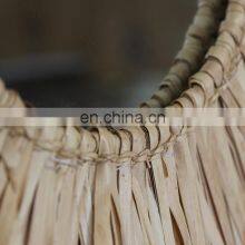 Wholesale Seagrass Wall Mirror Bohemian in Natural Straw Sun Mirrors Wall Decor Best Price Woven Vietnam Supplier thumbnail-4