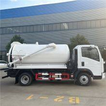 Composting Toilet Robust Hydraulic System Hydraulic Operated Sewage Suction Truck thumbnail-1