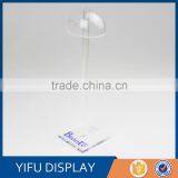 Clear Acrylic Hat Stand Oval Top Hat Display Holder Acrylic Cap Stand RHH012