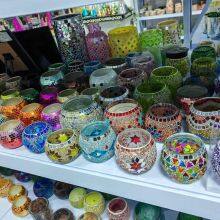 Glass Jar Glass Candle Holder Glass Vase Mosaic Vase