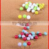 Wholesale High Quality 23mm Plastic Clear Square Head Thumb Tack thumbnail-4