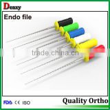 Dental Endo files dental supply Stainless Steel Root Canal Files-H Files ( Hand use)