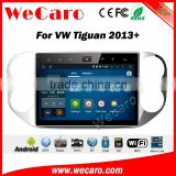 Wecaro WC-VT1035 10.2 inch android 4.4/5.1 car stero audio for for vw tiguan navigation system 2013 + Wifi 3G GPS Radio RDS