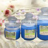 Scented Candle in Glass Jar With Lid thumbnail-3