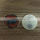 ABS Plastic Flashing LED Lights Music Sound Badge thumbnail-4