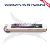Hot sell plastic battery case for IPhone 6plus 8200mAh power case