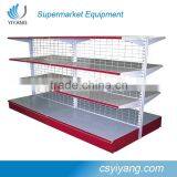 New design slanted retail welded wire mesh shelves