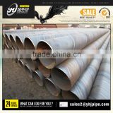 SPIRAL WELDED DN1400 WELDED PIPE/LH2540X25.4mm SSAW spiral tube