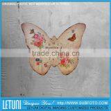 Oriental Butterfly Wall Clock Favors