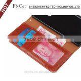 Wholesaler Price 5.2" Card Slots Wallet Cover for Huawei P9 Mobile Phone Genuine Leather Case thumbnail-4