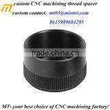 Customized Precision Straight Knurled Metal Spacer