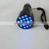 uv Flashlight Pet Urine Detector Nail Gel uv Torch 21Led UV Light thumbnail-6