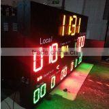 waterproof display cabinet/ gym outdoor led display used scoreboard for sale