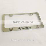 Custom Wholesale Zinc Alloy American Car Number Plate Frame thumbnail-2