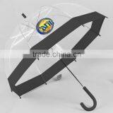 2016 PVC POE EVA apollo TRANSPARENT UMBRELLA