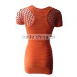 New Fashion Women Casual Dress With Mesh thumbnail-2