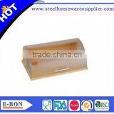 Modern Design Bamboo and Plastic Bread Box thumbnail-1