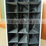 Fashion polyester fabric shoe & boot storage rack