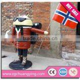 Playground Cartoon Characters Fiberglass Statue for Kids thumbnail-2