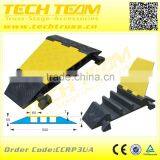 3 channel Angle of cable protection cover, cable trunking cover 20T loading