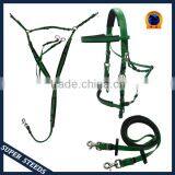 Endurance Soft PVC/TPUwebbing Horse Bridle and Halter Quality Choice thumbnail-2
