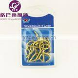 Factory Supply High Quality Stainless Steel Hook Eye Screw Sets for Basin Bathroom thumbnail-1