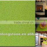 Crystal Green Quartz Stone Countertop Solid Surface