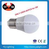 Plastic Coalted With Aluminum 9W E27 LED Bulb 800 Lumen thumbnail-2