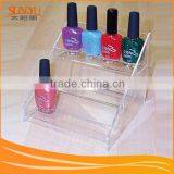 Manufacturer Supplies 3 Tiers Acrylic Nail Polish Display Rack