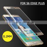 3D High Clear Tempered Glass Screen Anti-scratch Protective Film for Samsung S6 Edge thumbnail-2