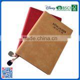 Factory Supply Refillable Leather Cover Hardcover Notebook With Metal Bookmark Tag for Gifts Quality Choice thumbnail-5